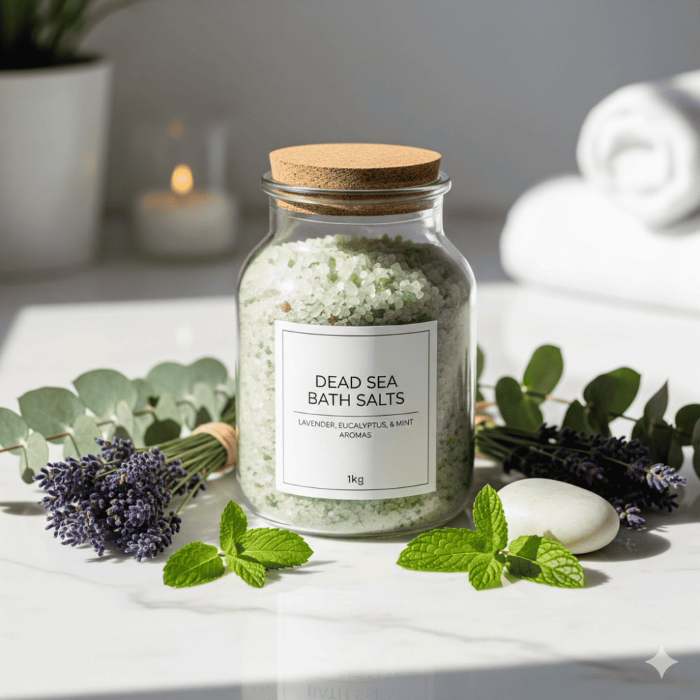 Bath Salt from the Dead Sea, 1kg Bath Salt from the Dead Sea, 1kg