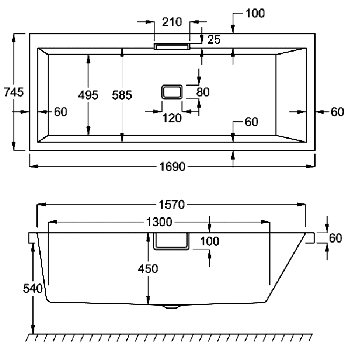 Carron Celsius SE, choice of sizes