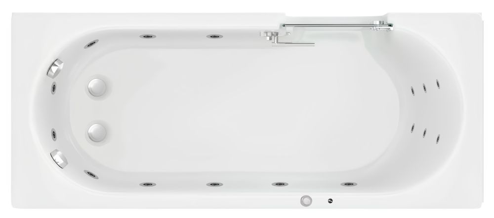 Bathe Easy Cascade, 1500x700mm LH