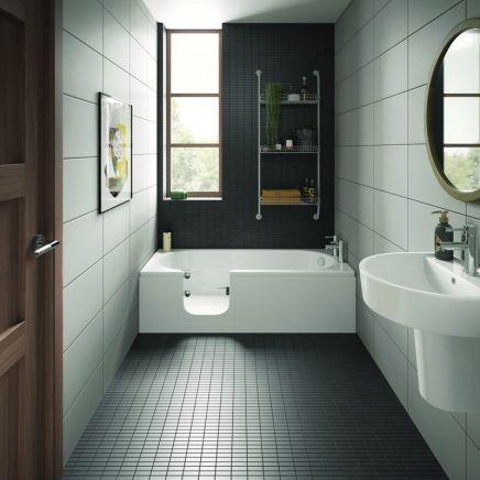 Bathe Easy Cascade, 1500x700mm LH