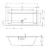 RIHO Cubic + Fall, Matte White, choice of sizes RIHO Cubic + Fall, Matte White, choice of sizes