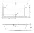 RIHO Cubic + Fall, Matte White, choice of sizes RIHO Cubic + Fall, Matte White, choice of sizes