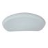 Nordic Curved Bath Pillow, White Nordic Curved Bath Pillow, White