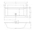 RIHO Cubic + Fall, Matte White, choice of sizes RIHO Cubic + Fall, Matte White, choice of sizes