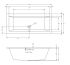 RIHO Cubic + Fall, Matte White, choice of sizes RIHO Cubic + Fall, Matte White, choice of sizes