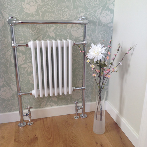 Traditional bathroom radiator and Towel Rail